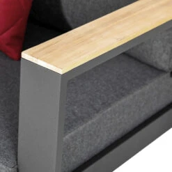 Canapé 3 Places Emperia Graphite Hespéride 10 Canapé 3 Places Emperia Graphite Hespéride -NAHAN Jardin Magasin canape 3 places emperia graphite hesperide 3