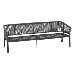 Canapé Extérieur 3 Places Oriengo Anthracite Hespéride 7 Canapé Extérieur 3 Places Oriengo Anthracite Hespéride -NAHAN Jardin Magasin canape exterieur 3 places oriengo anthracite hesperide 2