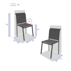 Chaise Extérieur Essentia Graphite/anthracite Hespéride 7 Chaise Extérieur Essentia Graphite/anthracite Hespéride -NAHAN Jardin Magasin chaise exterieur essentia graphite anthracite hesperide 3