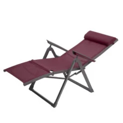 Chaise Longue Decima Hespéride Bordeaux/graphite 9 Chaise Longue Decima Hespéride Bordeaux/graphite -NAHAN Jardin Magasin chaise long decima hesperide bordeaux 3