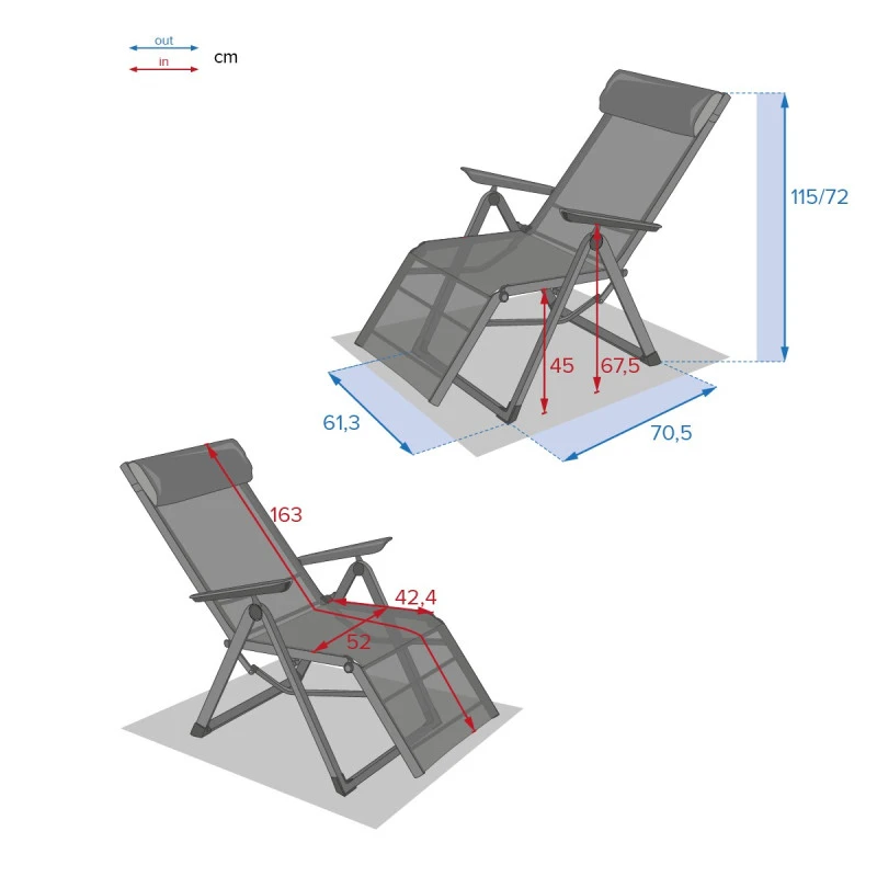 Chaise Longue Decima Hespéride Ardoise/quartz 6 Chaise Longue Decima Hespéride Ardoise/quartz – Image 6