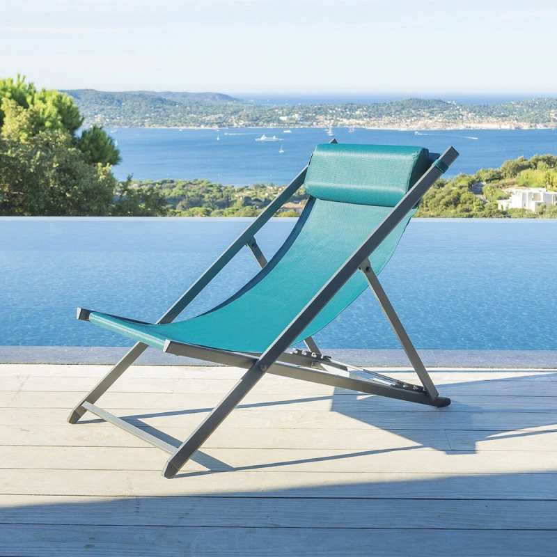 Chilienne Decima Bleu Canard / Graphite Hespéride 1 Chilienne Decima Bleu Canard / Graphite Hespéride