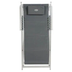 Chilienne Inclinable Honolulu Gris Ardoise Hespéride -NAHAN Jardin Magasin chilienne inclinable honolulu gris ardoise hesperide 2