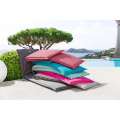 Coussin Transat Korai Ardoise Hespéride -NAHAN Jardin Magasin coussin transat pop ardoise hesperide 3