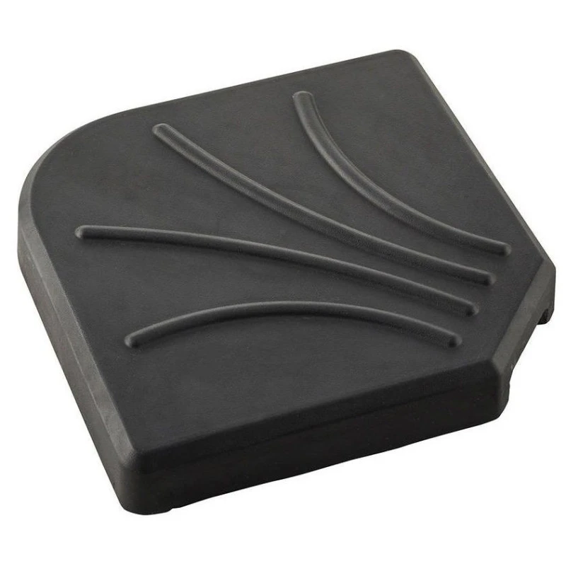 Dalle 25 Kg Pour Pied De Parasol En Croix Hespéride Noir 1 Dalle 25 Kg Pour Pied De Parasol En Croix Hespéride Noir