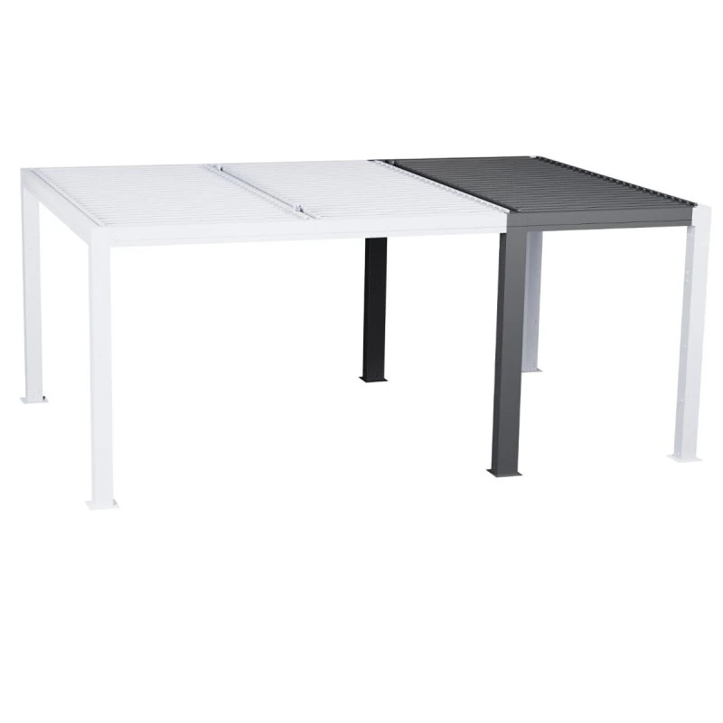 Demi Extension Latérale Pour Pergola Majaé 3,6x1,8m Hespéride 2 Demi Extension Latérale Pour Pergola Majaé 3,6x1,8m Hespéride – Image 2