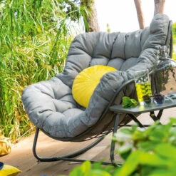 Fauteuil Bascule Extérieur Paopao Hespéride -NAHAN Jardin Magasin fauteuil bascule exterieur paopao hesperide 3