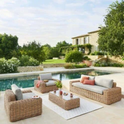 Fauteuil De Salon De Jardin Savinia Coloris Tahini Hespéride -NAHAN Jardin Magasin fauteuil de salon de jardin savinia coloris tahini hesperide 1 2