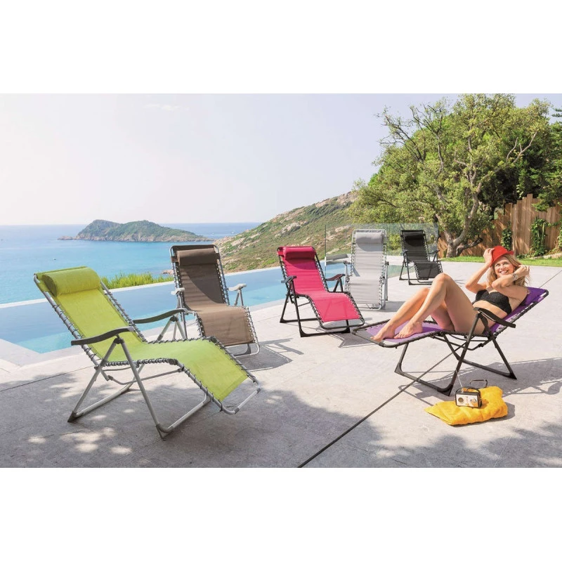 Fauteuil Détente D'extérieur Hespéride Silos Gris Galet 6 Fauteuil Détente D'extérieur Hespéride Silos Gris Galet – Image 6