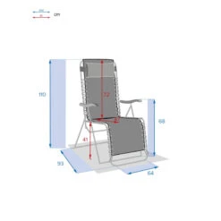 Fauteuil Détente D'extérieur Hespéride Silos Vert Olive -NAHAN Jardin Magasin fauteuil detente d exterieur hesperide silos vert olive 1 6
