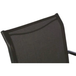 Fauteuil Empilable Piazza Hespéride Anthracite/graphite -NAHAN Jardin Magasin fauteuil empilable piazza hesperide anthracite graphite 1 5