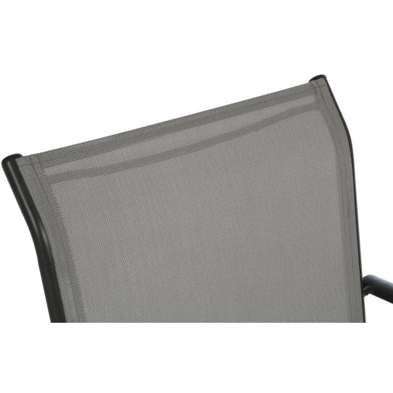 Fauteuil Empilable Piazza Hespéride Galet/graphite 4 Fauteuil Empilable Piazza Hespéride Galet/graphite – Image 4