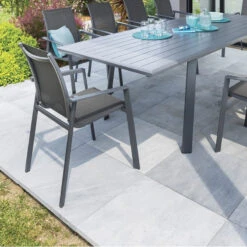 Fauteuil Pavane Hespéride Anthracite/graphite -NAHAN Jardin Magasin fauteuil pavane hesperide anthracitegraphite 2