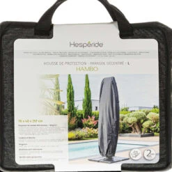 Housse De Protection Pour Parasol Déporté L Hambo Hespéride -NAHAN Jardin Magasin housse de protection pour parasol deporte l hambo hesperide 2