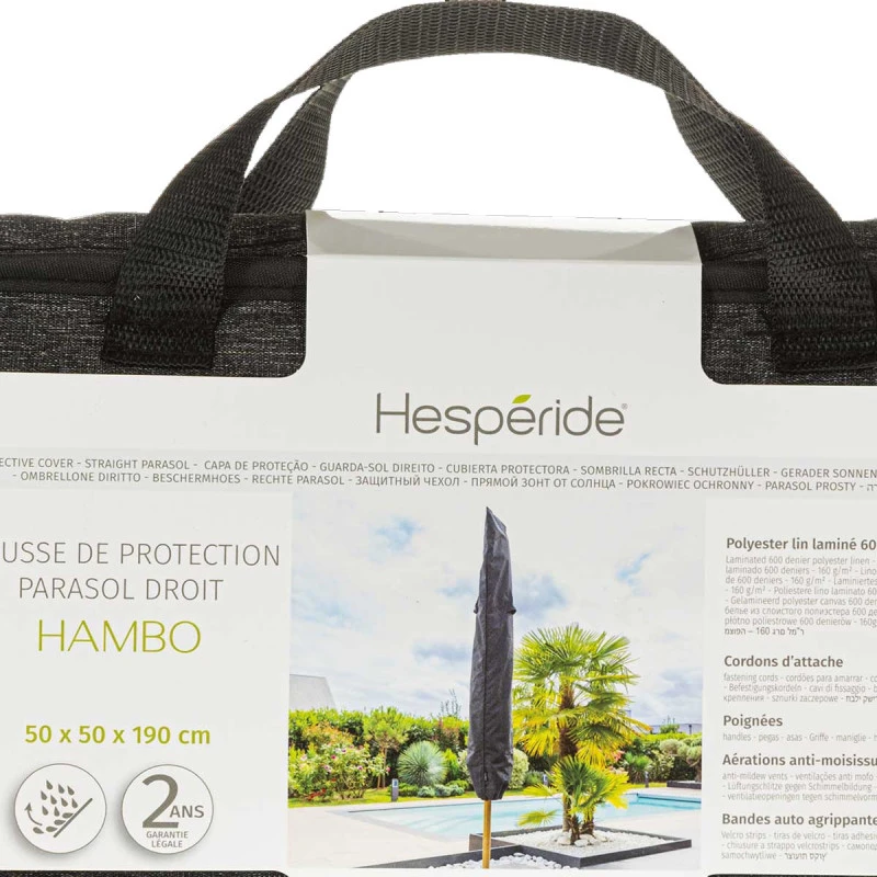 Housse De Protection Pour Parasol Droit Hambo Hespéride 3 Housse De Protection Pour Parasol Droit Hambo Hespéride – Image 3
