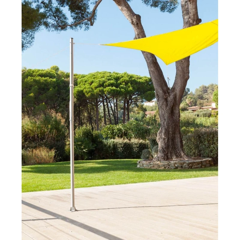 Kit De Fixation Pour Toile Solaire Avec 1 Mât Et 2 Anneaux D'attache 1 Kit De Fixation Pour Toile Solaire Avec 1 Mât Et 2 Anneaux D'attache