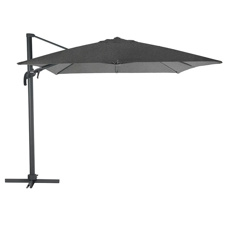 Parasol Décentré Eléa Inclinable Hexagonal Oléfine Anthracite Hespéride 1 Parasol Décentré Eléa Inclinable Hexagonal Oléfine Anthracite Hespéride
