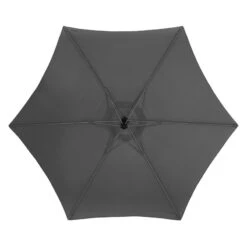 Parasol Décentré Rond Manoa Ardoise Hespéride 7 Parasol Décentré Rond Manoa Ardoise Hespéride -NAHAN Jardin Magasin parasol decentre rond manoa ardoise hesperide 1 2