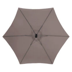 Parasol Décentré Rond Manoa Taupe Hespéride 9 Parasol Décentré Rond Manoa Taupe Hespéride -NAHAN Jardin Magasin parasol decentre rond manoa taupe hesperide 4