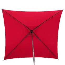 Parasol Droit Carré 2,5x2,5m Soya Grenade Hespéride -NAHAN Jardin Magasin parasol droit carre 25x25m soya grenade hesperide 3