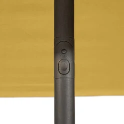 Parasol Droit Carré 2,5x2,5m Soya Jaune Moutarde Hespéride -NAHAN Jardin Magasin parasol droit carre 25x25m soya jaune moutarde hesperide 4