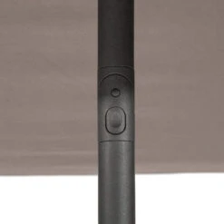 Parasol Droit Carré 2,5x2,5m Soya Taupe Hespéride -NAHAN Jardin Magasin parasol droit carre 25x25m soya taupe hesperide 3