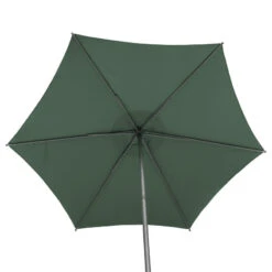 Parasol Droit Rond 2,7m Soya Vert Olive Hespéride -NAHAN Jardin Magasin parasol droit rond 27m soya vert olive hesperide 4