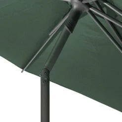 Parasol Droit Rond 2,7m Soya Vert Olive Hespéride -NAHAN Jardin Magasin parasol droit rond 27m soya vert olive hesperide 5
