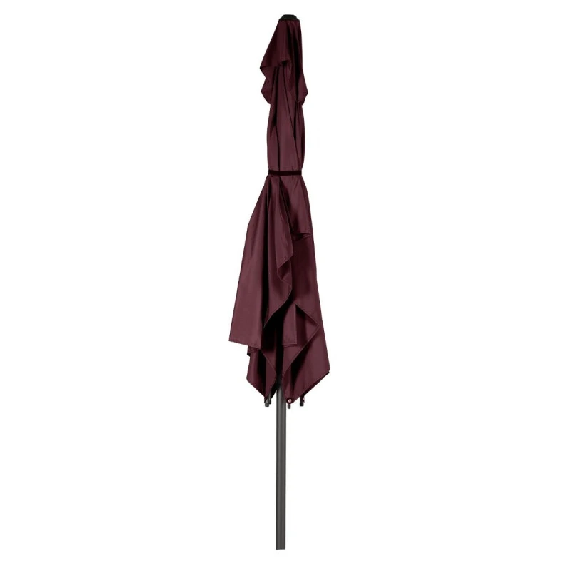 Parasol Mat Central 2x3 M Loompa Bordeaux Hespéride 4 Parasol Mat Central 2x3 M Loompa Bordeaux Hespéride – Image 4