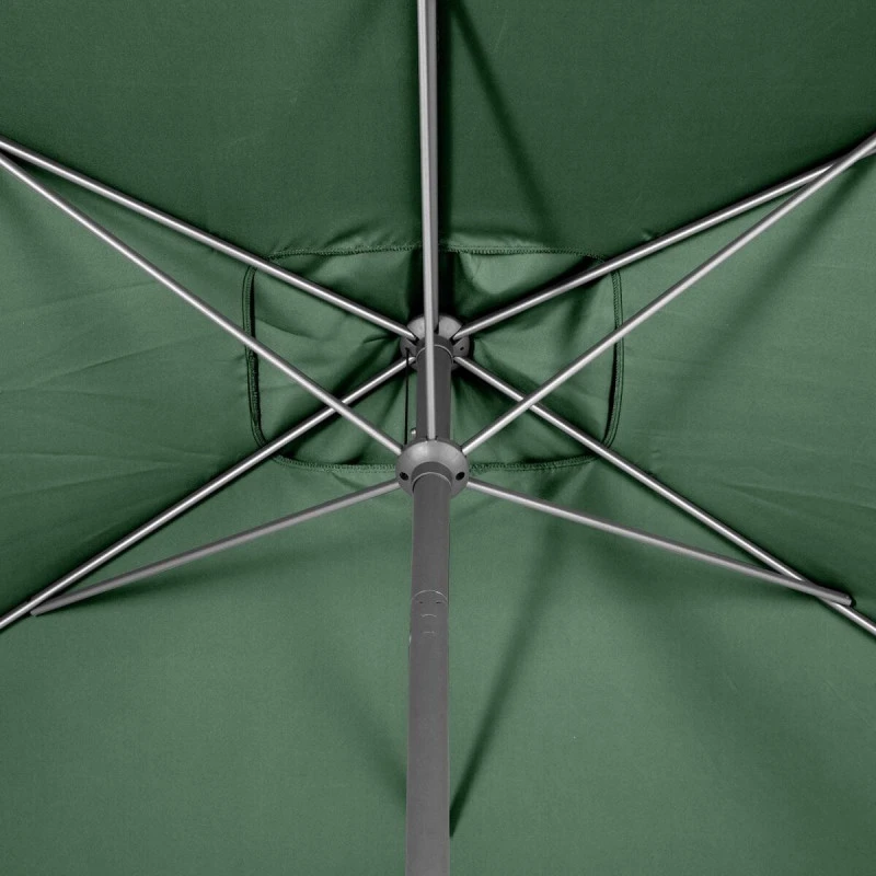 Parasol Mat Central 2x3 M Loompa Olive Hespéride 6 Parasol Mat Central 2x3 M Loompa Olive Hespéride – Image 6