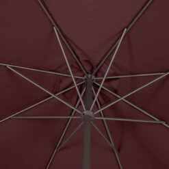 Parasol Mat Central Rond 3m Loompa Bordeaux Hespéride 11 Parasol Mat Central Rond 3m Loompa Bordeaux Hespéride -NAHAN Jardin Magasin parasol mat central rond 3m loompa bordeaux hesperide 4