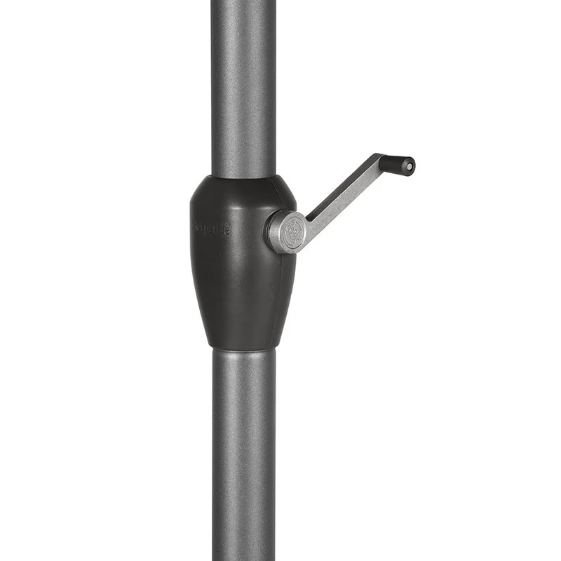 Parasol Mat Central Rond 3m Loompa Grenade Hespéride 5 Parasol Mat Central Rond 3m Loompa Grenade Hespéride – Image 5