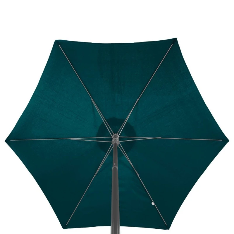 Parasol Rond 2,3m Anzio Bleu Canard Hespéride 3 Parasol Rond 2,3m Anzio Bleu Canard Hespéride – Image 3