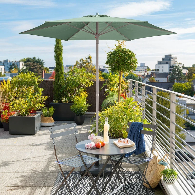 Parasol Rond 2,3m Anzio Vert Olive Hespéride 1 Parasol Rond 2,3m Anzio Vert Olive Hespéride