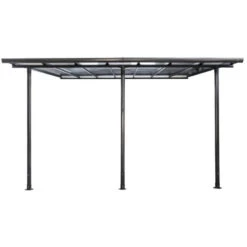 Pergola Belize Hespéride Noir 8 Pergola Belize Hespéride Noir -NAHAN Jardin Magasin pergola belize hesperide noir 2