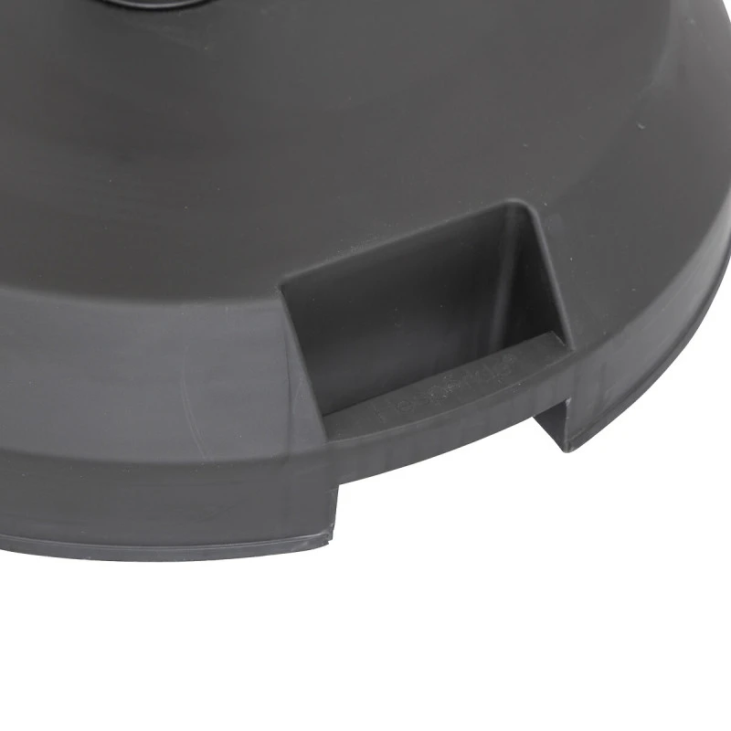 Pied De Parasol 29kg Béton Noir Hespéride 3 Pied De Parasol 29kg Béton Noir Hespéride – Image 3