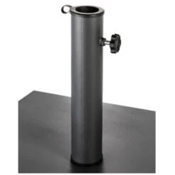 Pied De Parasol Plaque 20 Kg Anthracite Hespéride -NAHAN Jardin Magasin pied de parasol plaque 20 kg anthracite hesperide 2