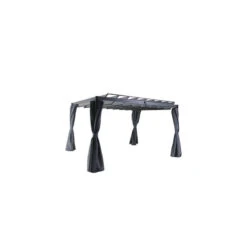 Rideaux Opaques Pour Tonnelle Belize 3,8x3m Hespéride 6 Rideaux Opaques Pour Tonnelle Belize 3,8x3m Hespéride -NAHAN Jardin Magasin rideaux opaques pour tonnelle belize 38x3m hesperide 2