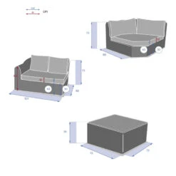 Salon Angle Moorea 5 Places Savana Hespéride 19 Salon Angle Moorea 5 Places Savana Hespéride -NAHAN Jardin Magasin salon angle moorea 5 places savana hesperide 9