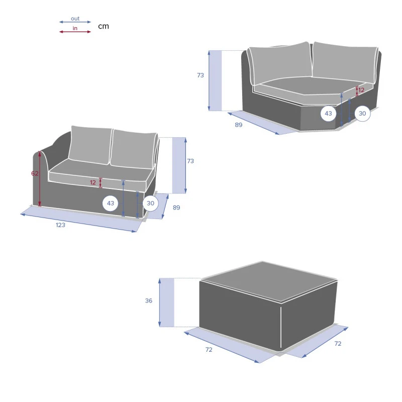 Salon Angle Moorea 5 Places Savana Hespéride 10 Salon Angle Moorea 5 Places Savana Hespéride – Image 10
