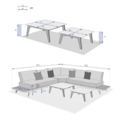 Salon De Jardin Pulpy Gris Hespéride -NAHAN Jardin Magasin salon de jardin pulpy gris hesperide 8
