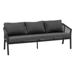 Salon De Jardin Oriengo 5 Places Anthracite/graphite Hespéride -NAHAN Jardin Magasin salon jardin oriengo 5 places anthracite graphite hesperide 2