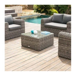 Table Basse Carrée Moorea Terre D'ombre Hespéride -NAHAN Jardin Magasin table basse carree moorea terre ombre hesperide 2