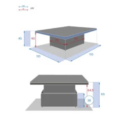 Table Relevable Moorea Terre Ombre Hespéride 11 Table Relevable Moorea Terre Ombre Hespéride -NAHAN Jardin Magasin table relevable moorea terre d ombre hesperide 5