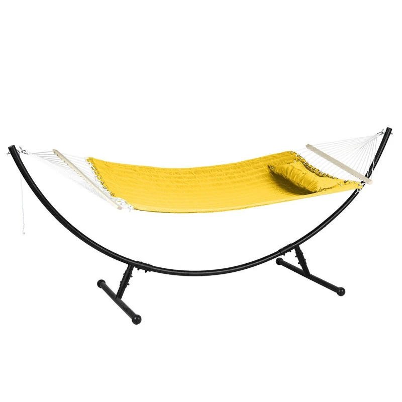 Toile De Hamac Matelassé Akio Jaune Sans Pied Hespéride 1 Toile De Hamac Matelassé Akio Jaune Sans Pied Hespéride