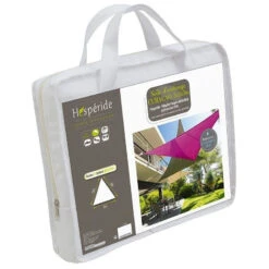 Toile Solaire 3x3x3m Curacao Blanc Hespéride -NAHAN Jardin Magasin toile solaire 3x3x3m luxe hesperide curacao blanc 4