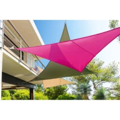 Toile Solaire 3x3x3m Curacao Gris Hespéride 10 Toile Solaire 3x3x3m Curacao Gris Hespéride -NAHAN Jardin Magasin toile solaire 3x3x3m luxe hesperide curacao gris 4