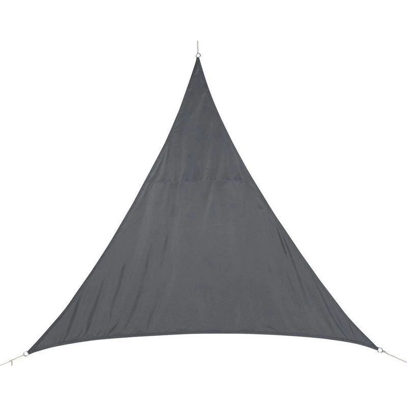 Toile Solaire 3x3x3m Curacao Gris Hespéride 1 Toile Solaire 3x3x3m Curacao Gris Hespéride