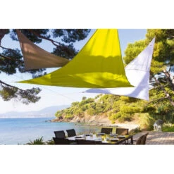 Toile Solaire 4x4x4m Neka Anori Gris -NAHAN Jardin Magasin toile solaire 4x4x4m hesperide anori gris 2