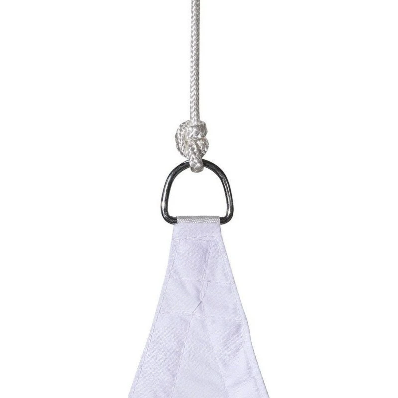 Toile Solaire 5x5x5m Curacao Blanc Hespéride 2 Toile Solaire 5x5x5m Curacao Blanc Hespéride – Image 2